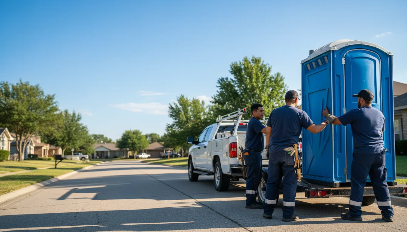 Portable Toilet Rental in Coushatta, LA near me
